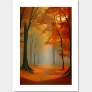 Fall Canopy Posters and Art